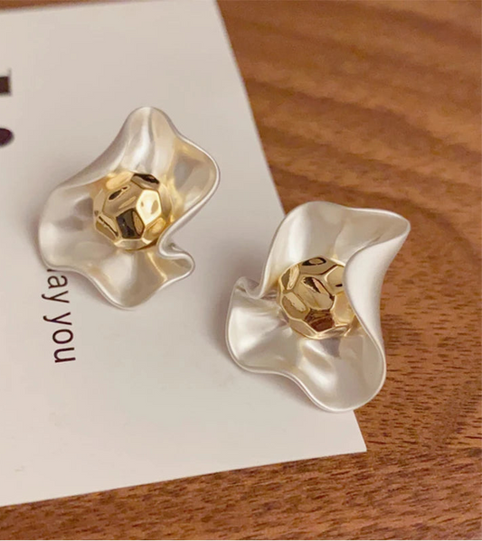 Pendientes Flor de Perlas