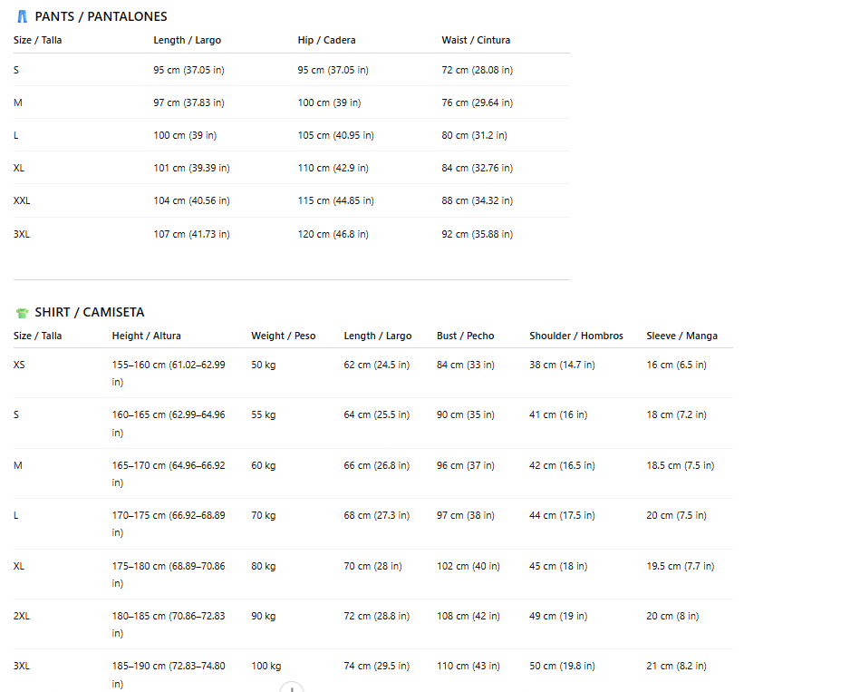 Conjunto Paris Street