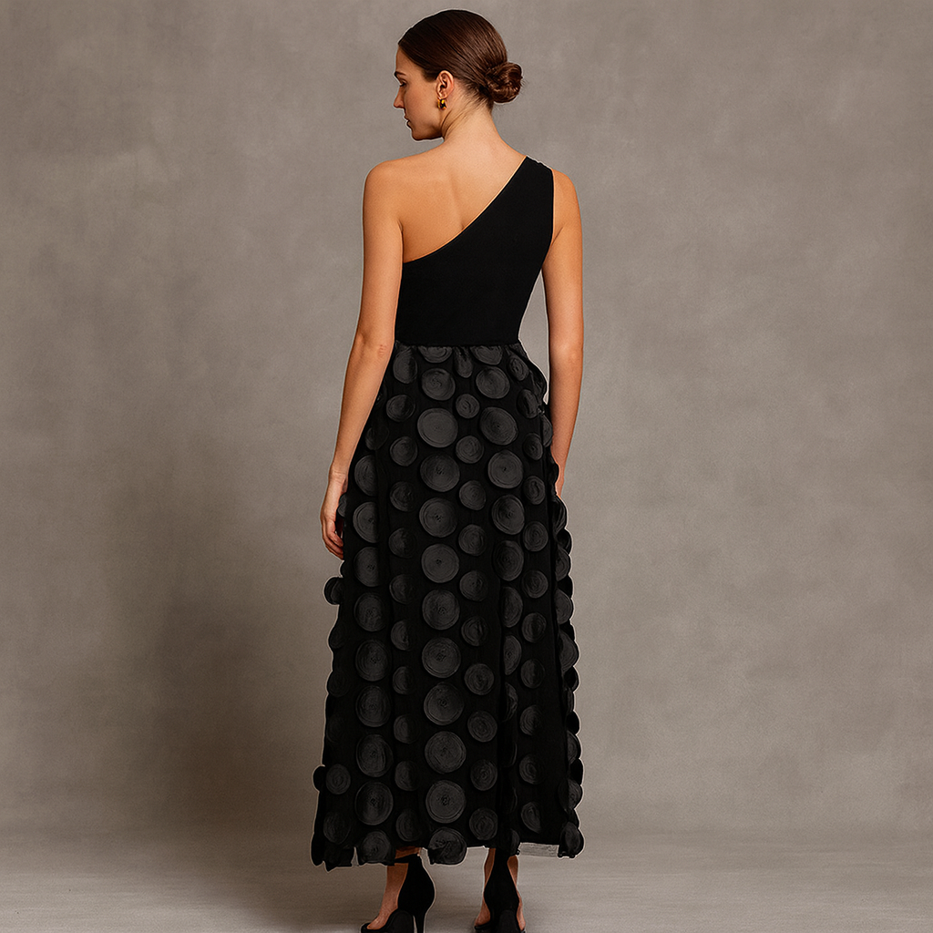 Vestido Elegancia Geométrica