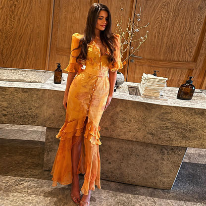 Vestido Elegancia Solar