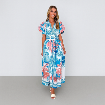 Vestido Mar Azul