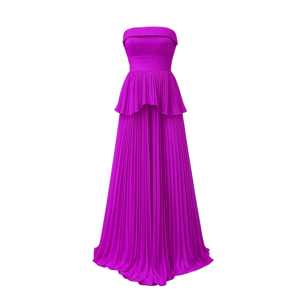 Vestido Elegancia Púrpura