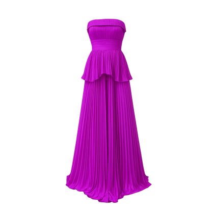 Vestido Elegancia Púrpura