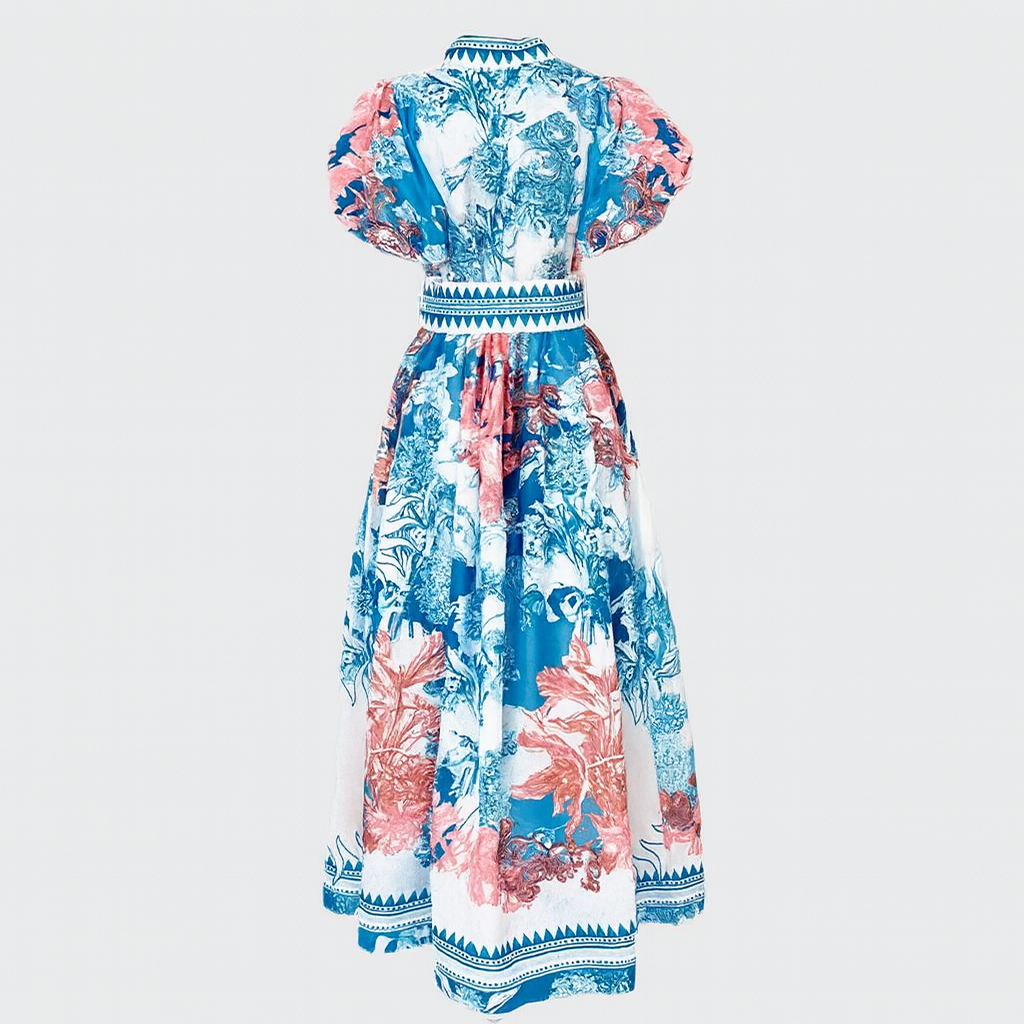 Vestido Mar Azul