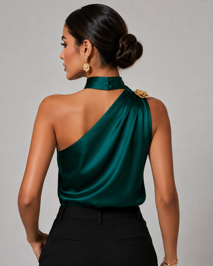 Emerald Imperial Blouse