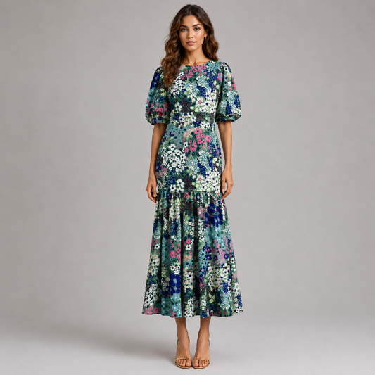 Vestido Jardín Elegante
