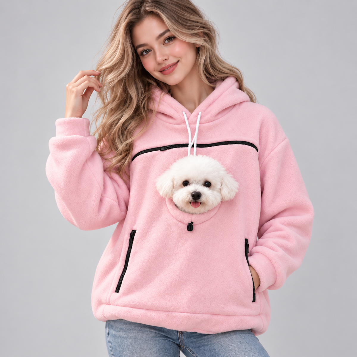 Sudadera Abrazo Peludito