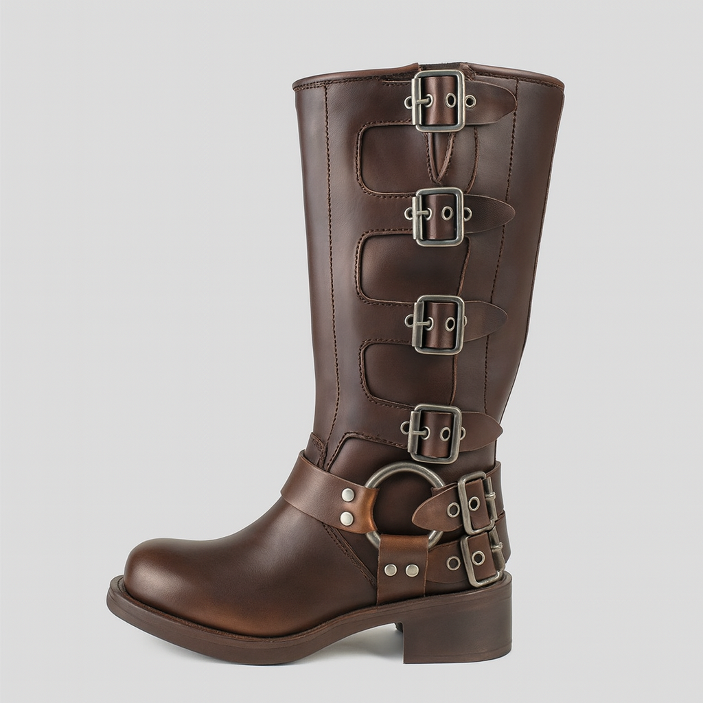 Botas Buckle Fashion