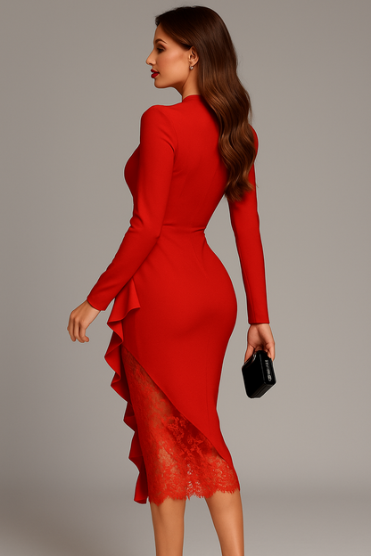 Vestido Pasión Roja