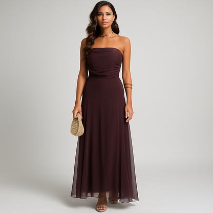 Vestido Encanto Café