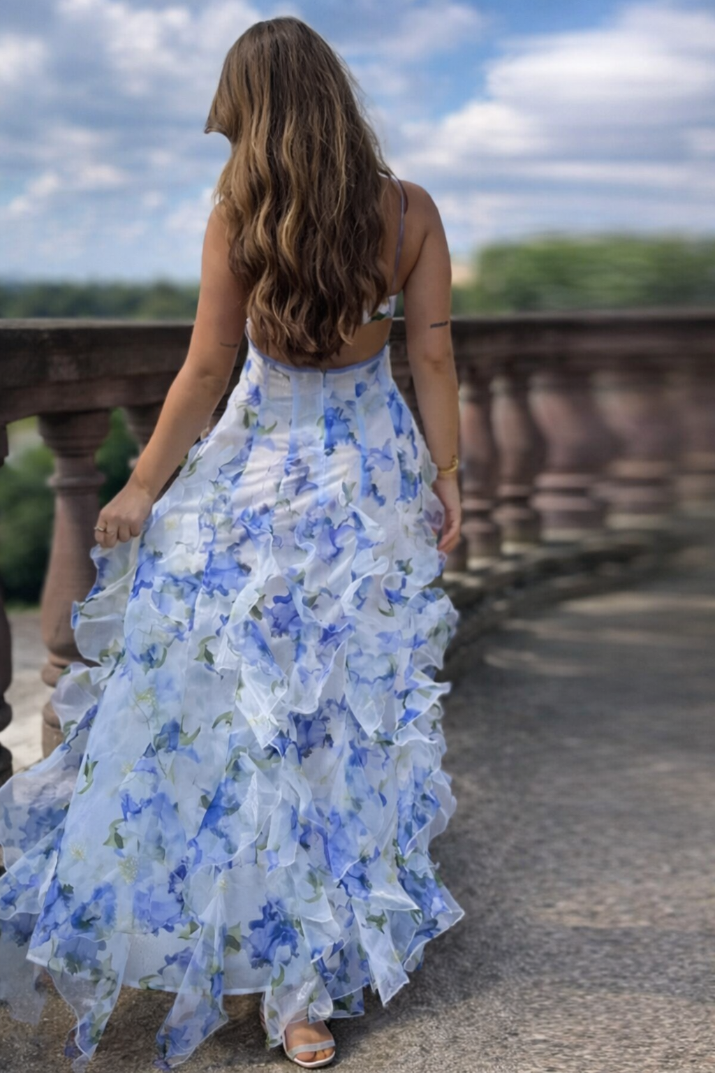 Vestido Pétalos Nocturnos