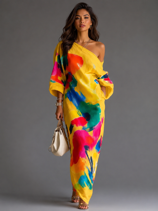 Vestido Arte Vibrante