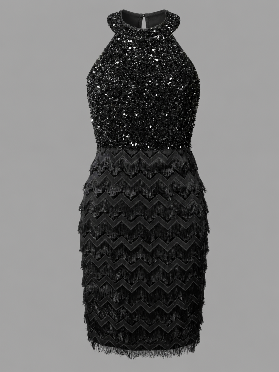 Chic Glitter Mini Dress