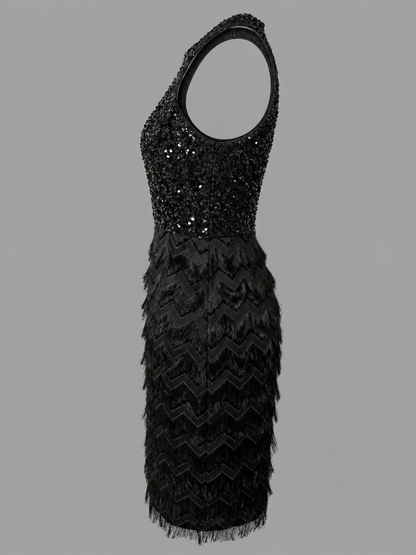 Chic Glitter Mini Dress