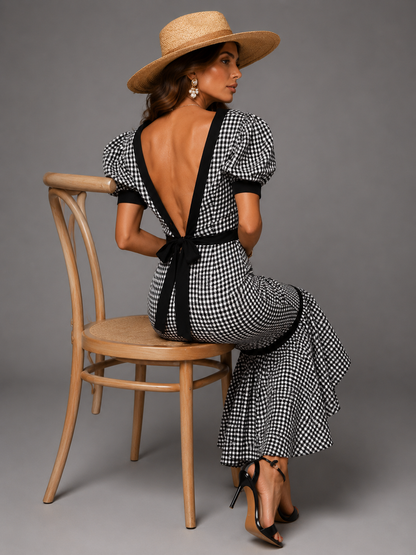Diva Gingham Dress