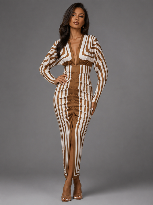 Ivory Cinnamon Dress