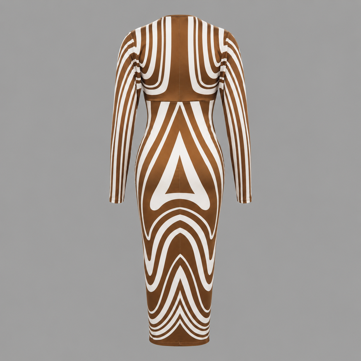 Vestido Marfil Canela
