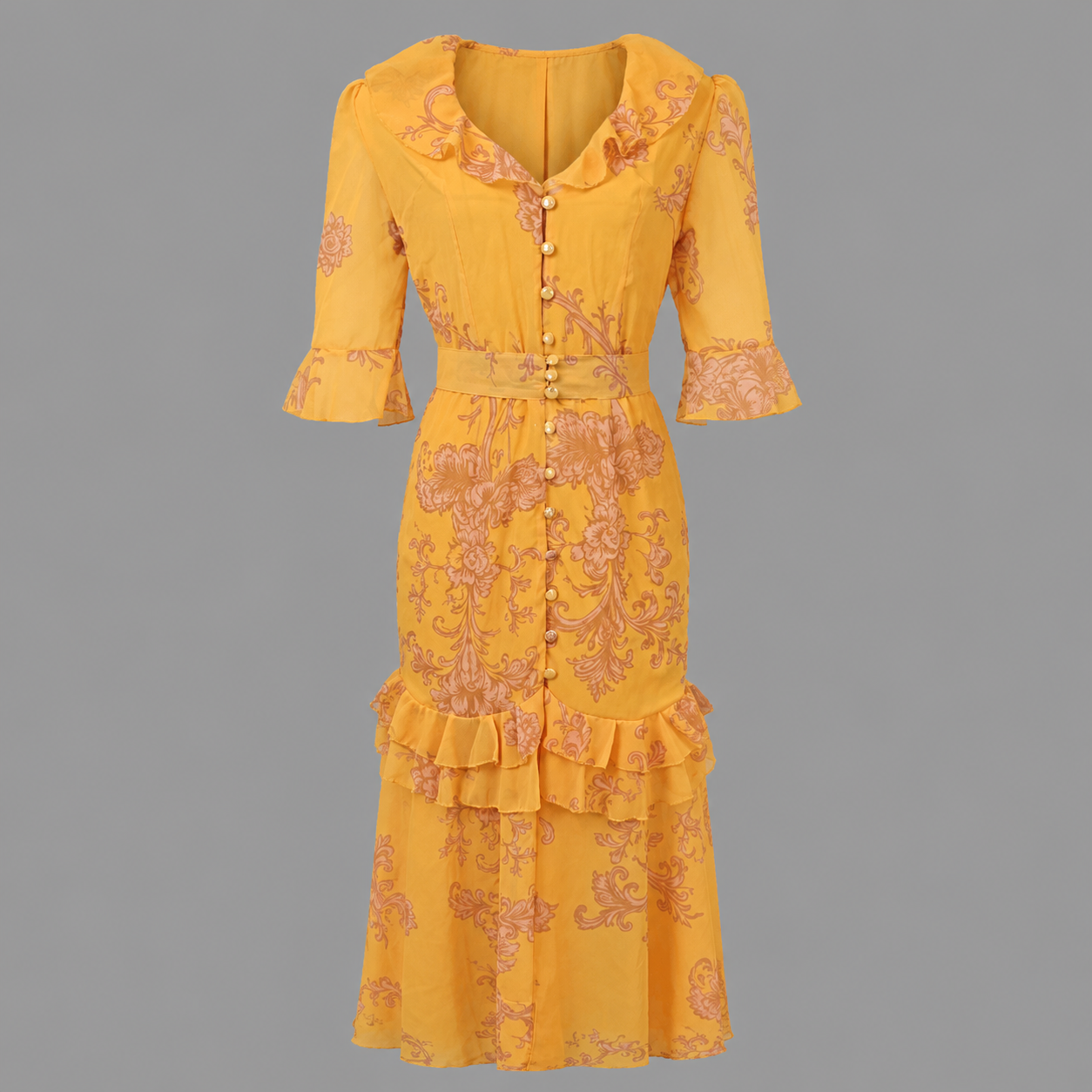 Solar Elegance Dress