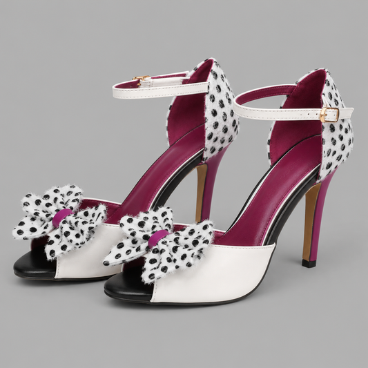Fuchsia Glam Sandals