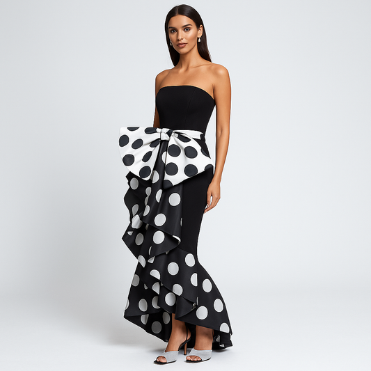 Vestido Lunares Glam