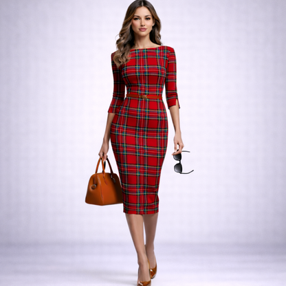 Vestido Rubí Atemporal