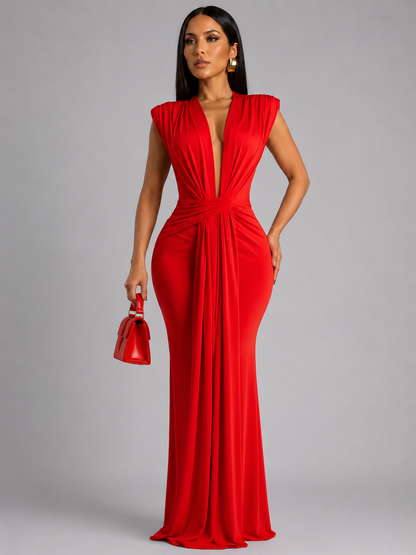 Valeria Rouge Dress
