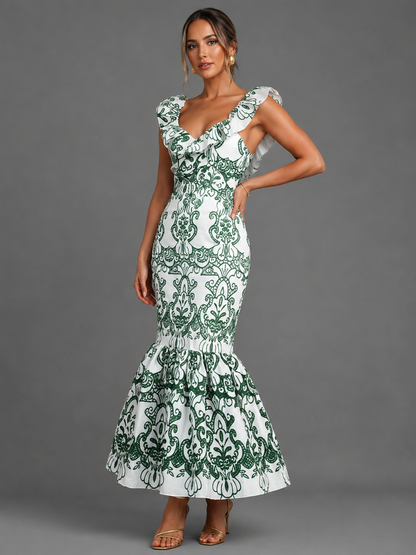 Green Mermaid Dress