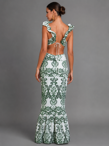 Green Mermaid Dress