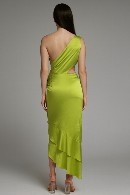 Vestido Verde Destello