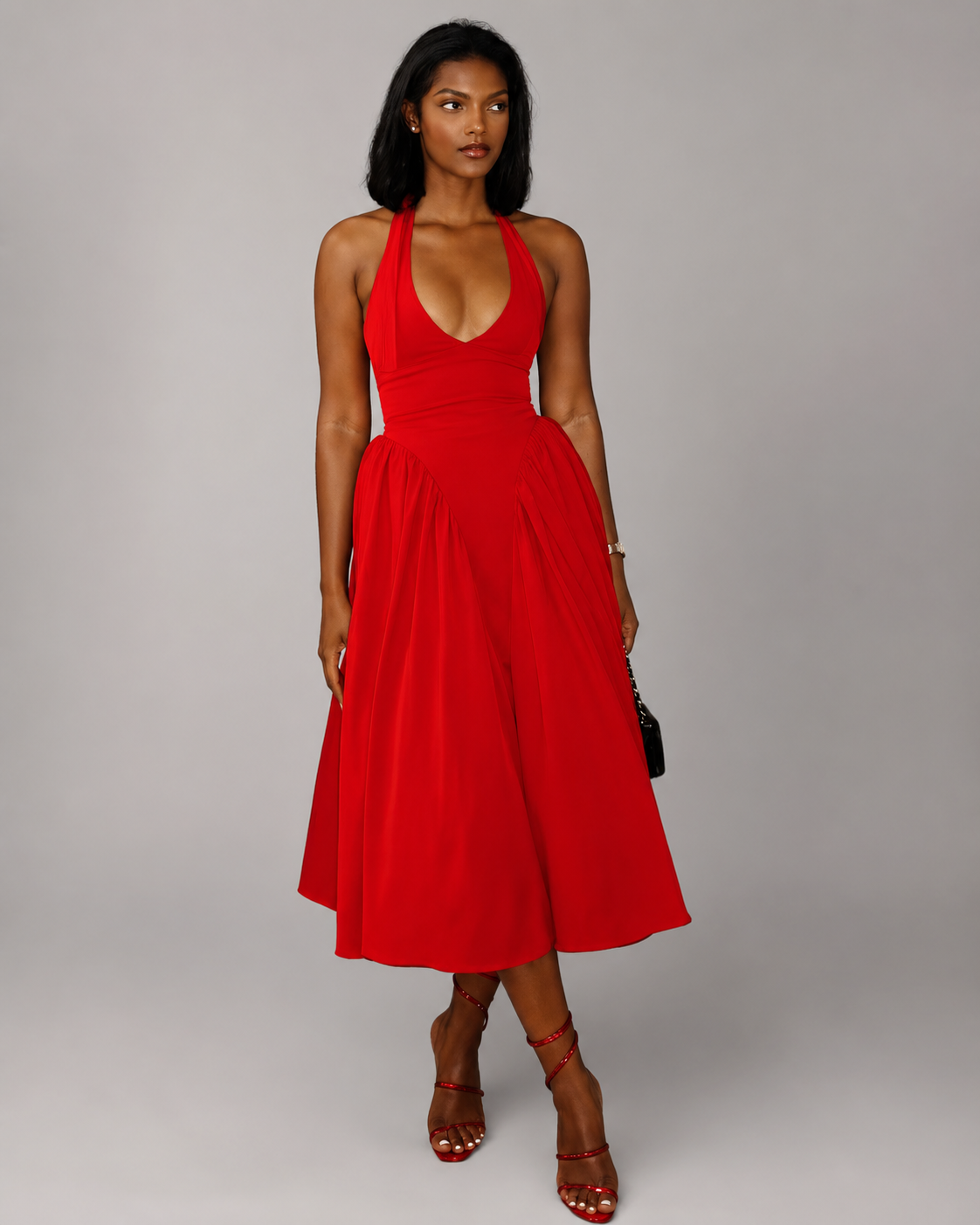 Vestido Bella Carmesí