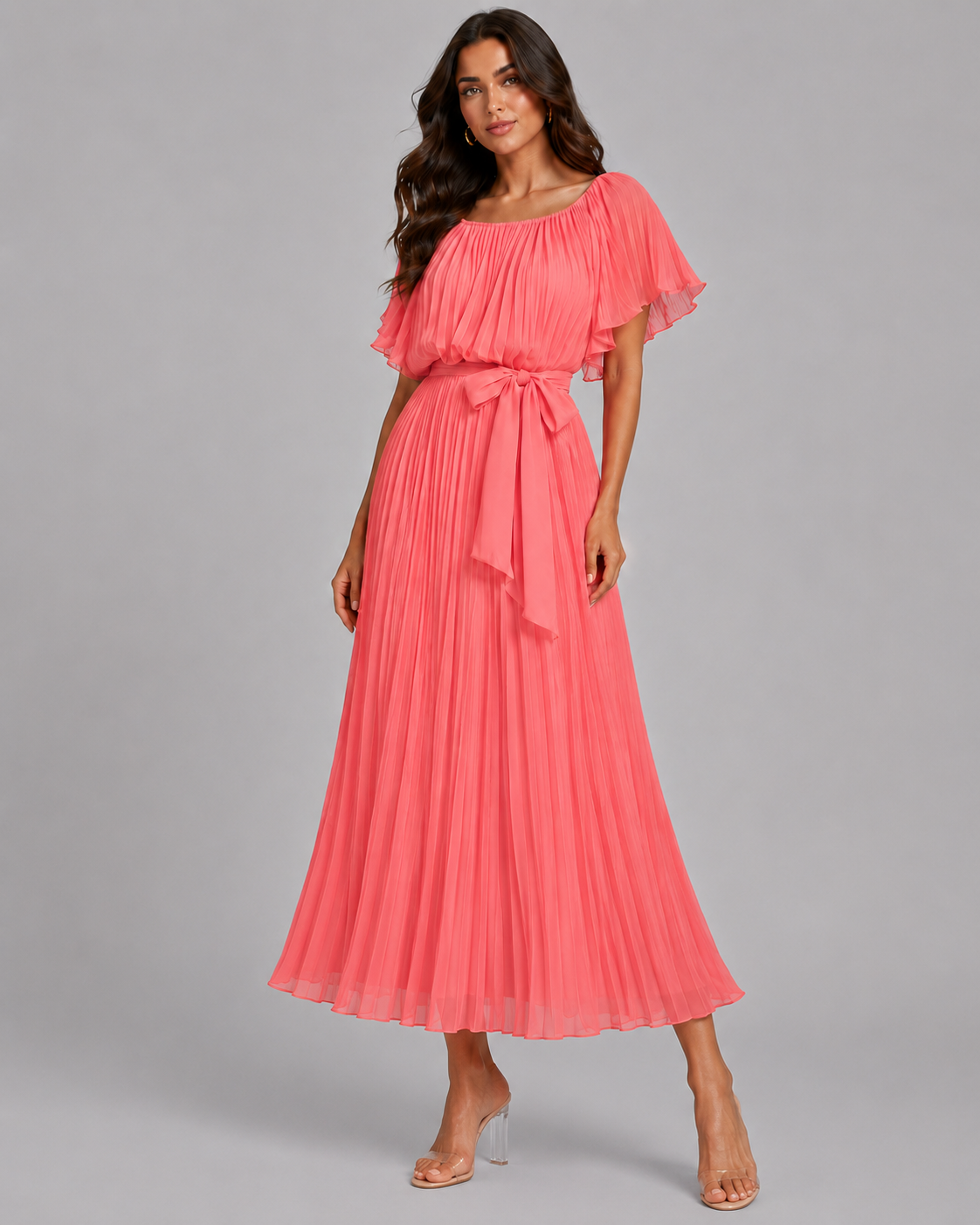 Pleated Beauty Dress