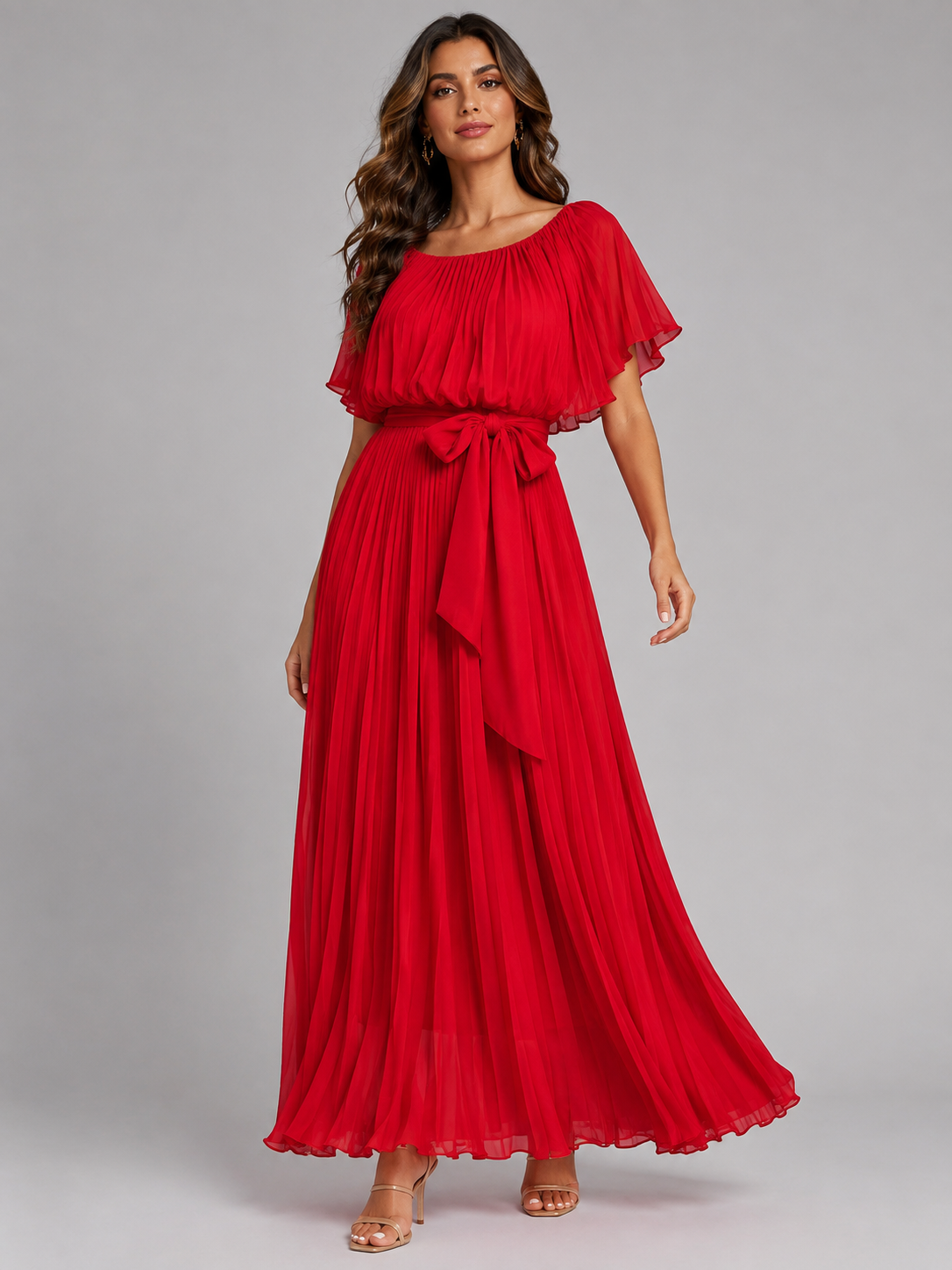 Pleated Beauty Dress