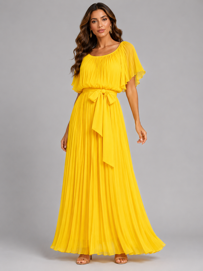 Pleated Beauty Dress