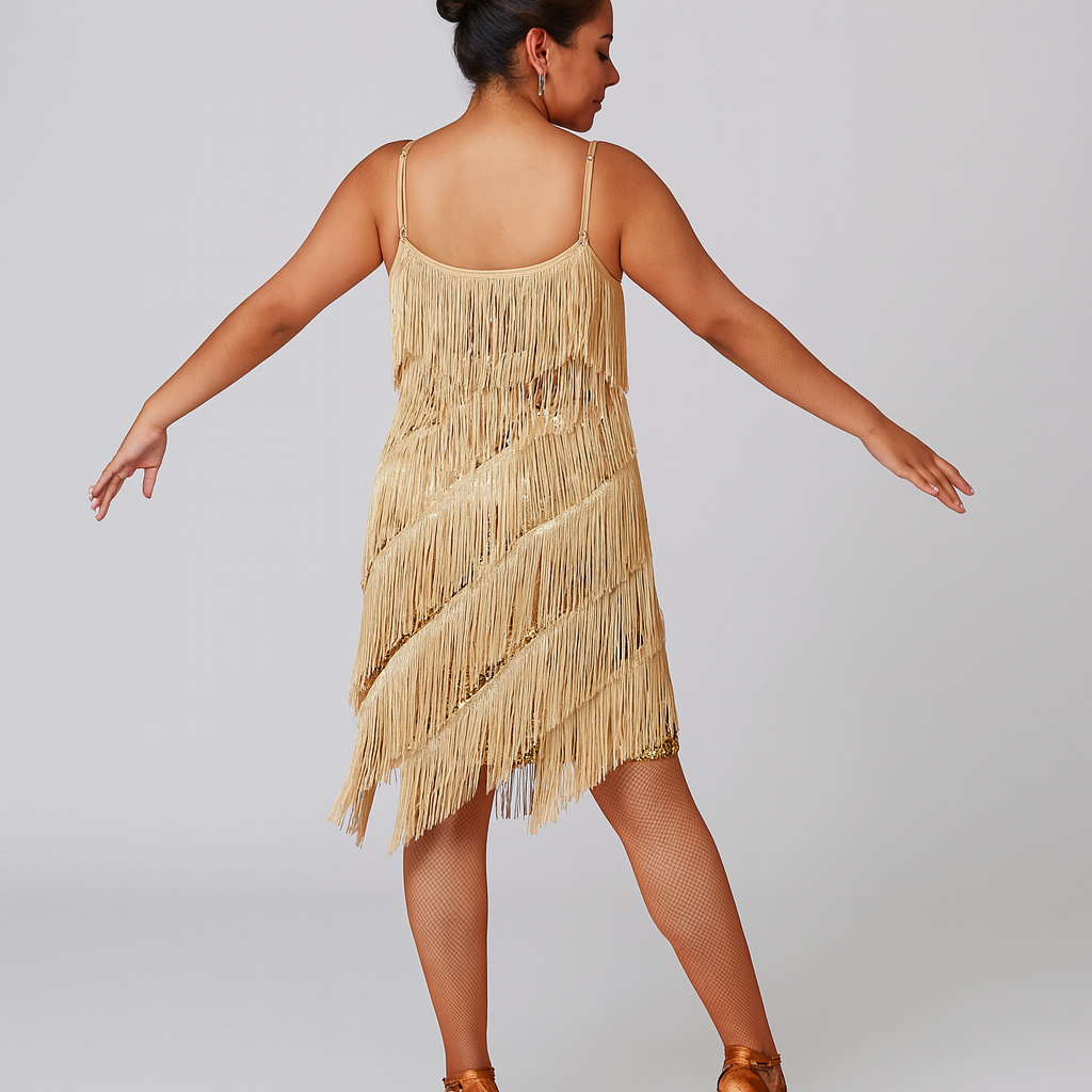 Vestido Brillo Latino