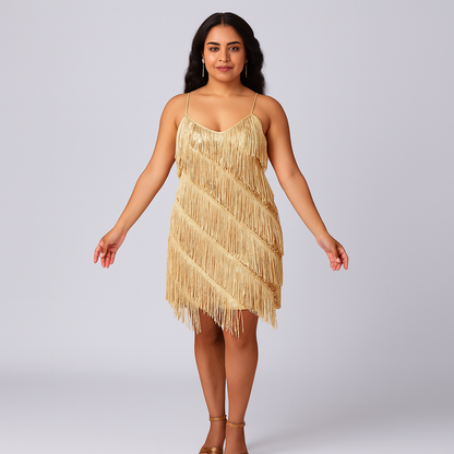 Vestido Brillo Latino