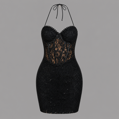 Short black dress