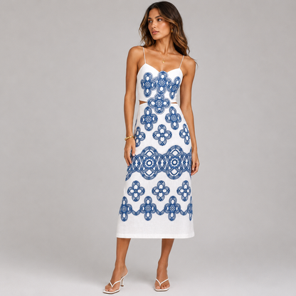 Vestido Encanto Mediterráneo