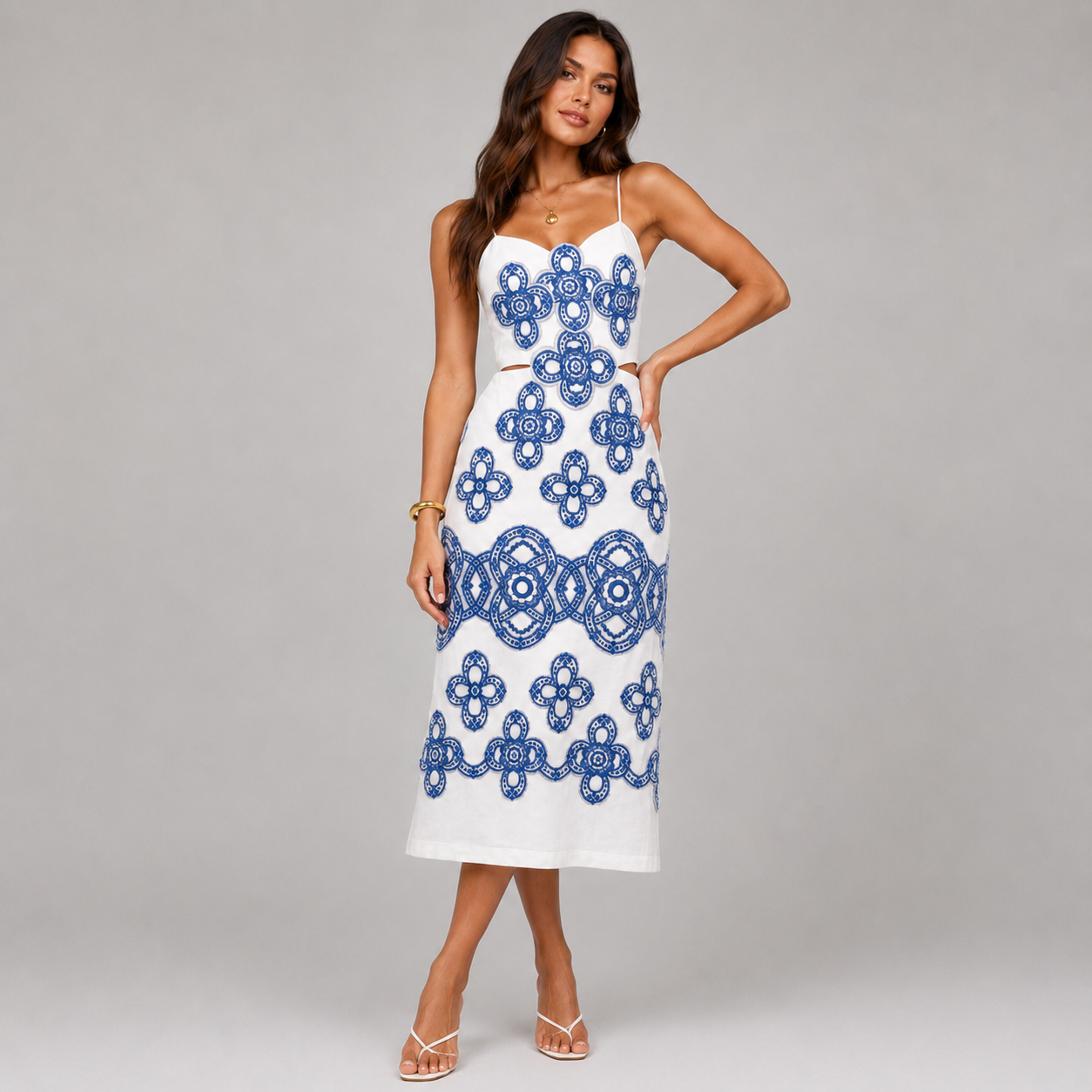 Vestido Encanto Mediterráneo