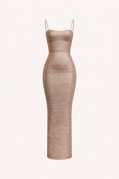 Golden Muse Dress