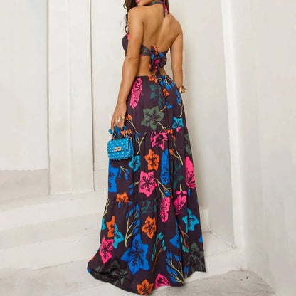 Vestido floral Elena Maglem