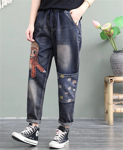 Pantalones jeans retro