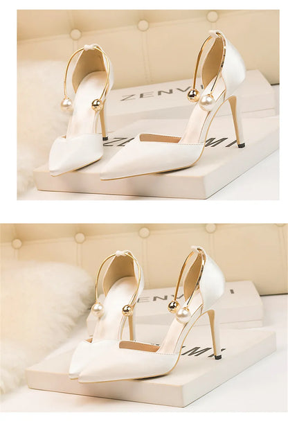 Seductive Silk Heels