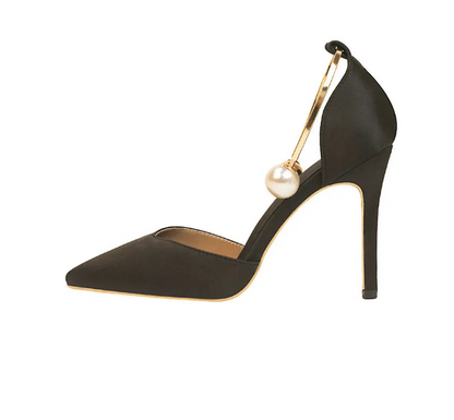 Seductive Silk Heels