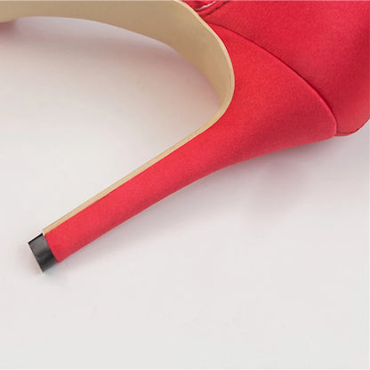 Seductive Silk Heels
