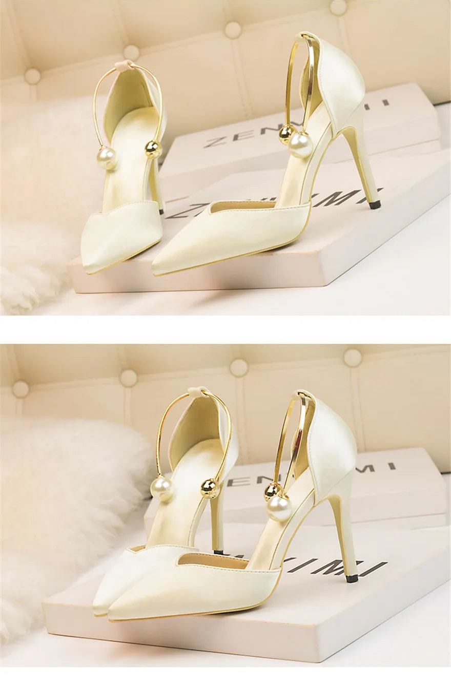 Seductive Silk Heels