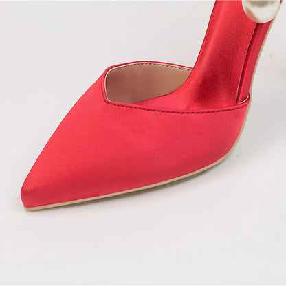 Seductive Silk Heels