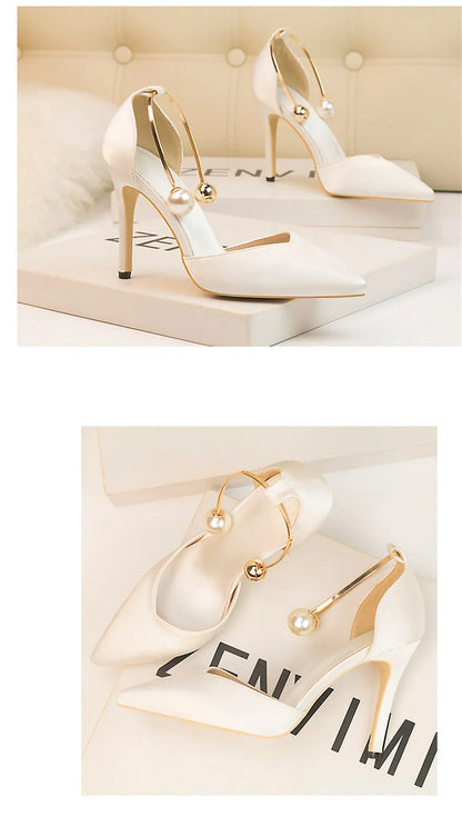 Seductive Silk Heels