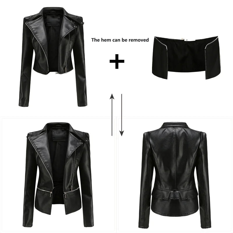 Chaqueta Biker Chic