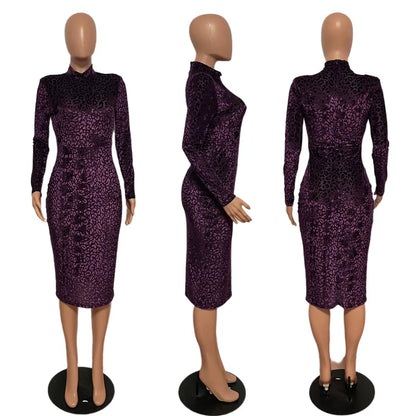 Vestido Leopard Glow