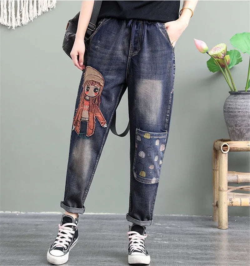 Pantalones jeans retro